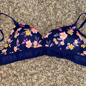 Pink everywhere wireless bra.